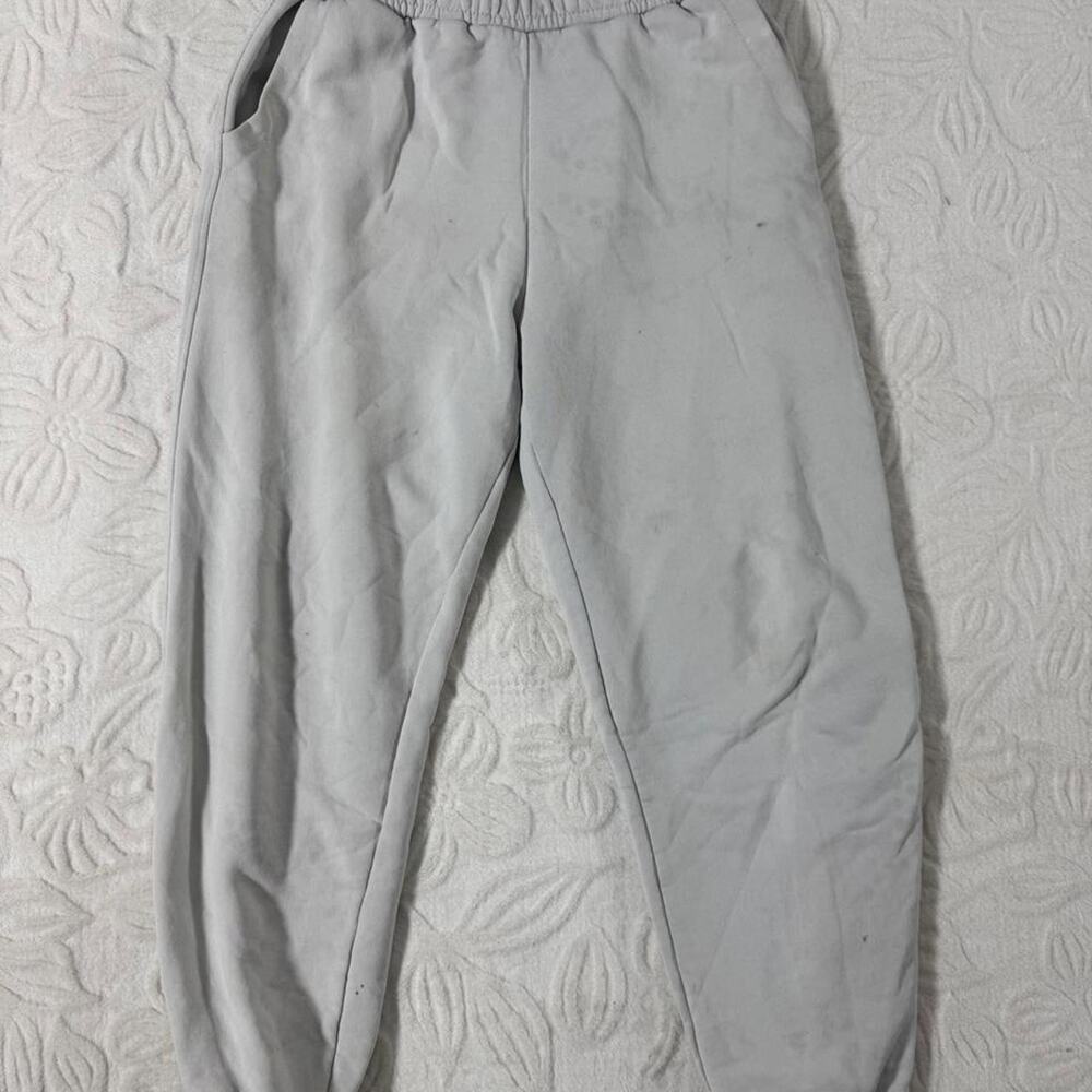 Zara light grey sweatpants size
